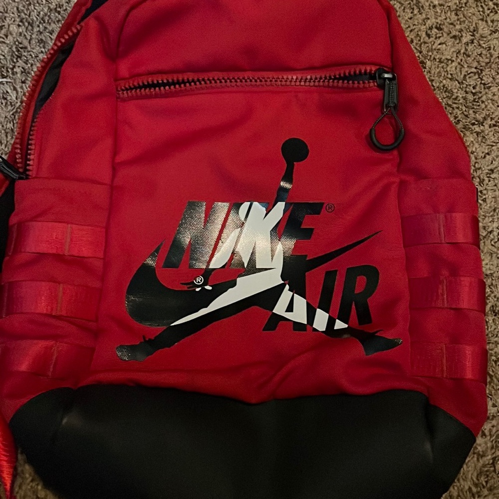 Red Nike Air Backpack